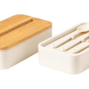 Perdirbto plastiko maisto dėžutė, 1400 ml.