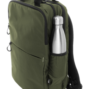 Neperšlampama RPET kuprinė su 2 užtrauktukais