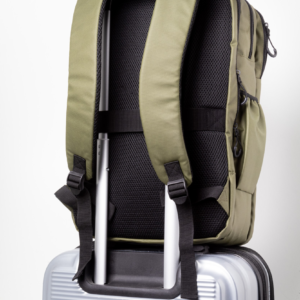 Neperšlampama RPET kuprinė su 2 užtrauktukais