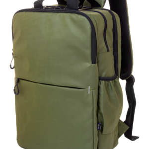 Neperšlampama RPET kuprinė su 2 užtrauktukais