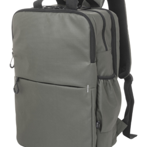 Neperšlampama RPET kuprinė su 2 užtrauktukais