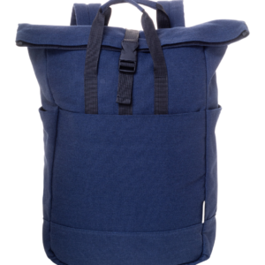 Perdirbtos medvilnės kuprinė su sagtimi