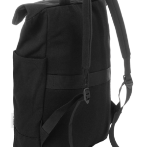 Perdirbtos medvilnės kuprinė su sagtimi