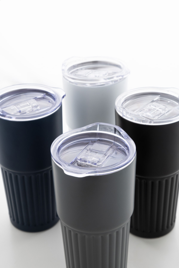 Termo puodelis 600 ml, perdirbtas nerūdijantis plienas