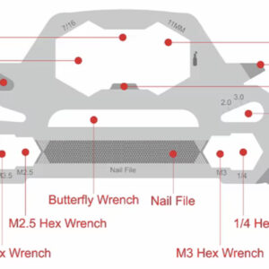 Automobilio formos multifunkcinis įrankis