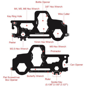 Pikapo formos multifunkcinis įrankis