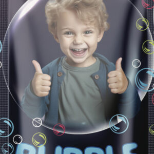 Muilo burbulų pakuotė su reklamine spauda