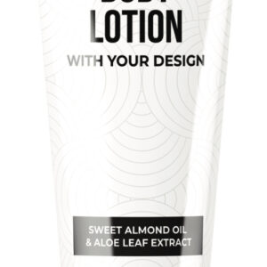 Kūno losjonas su reklamine spauda