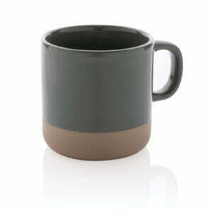 Glazed ceramic mug